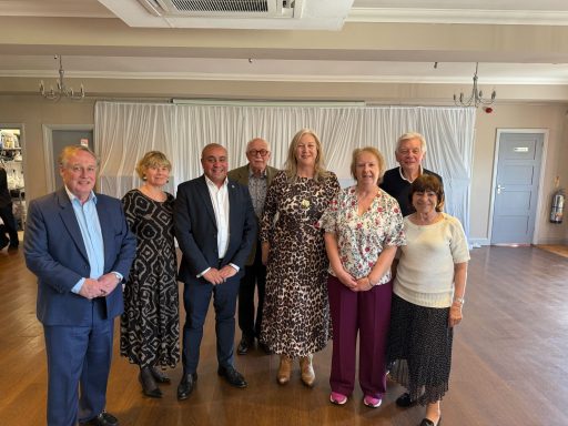 Meeting with the Chalkwell Ward Residents Association David with members of the Chalkwell Ward Residents Association