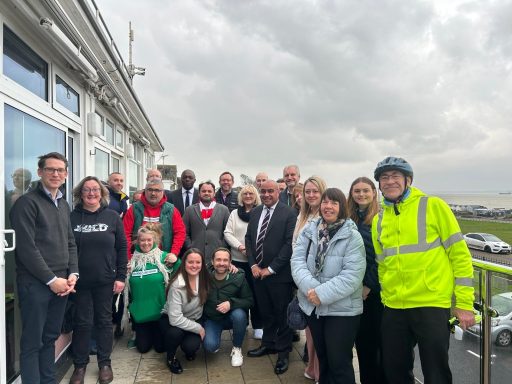 One of our regular Water Summits! David with Bayo Alaba MP, councillors, community groups and more in a group photograph.